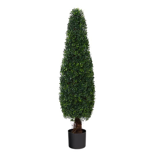4ft. Potted Boxwood Cone Topiary Tree